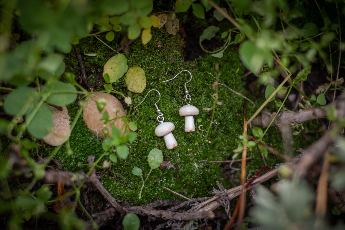 Champignon Mushroom Earrings