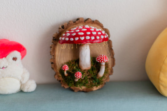 Mushroom Jewelry Holder