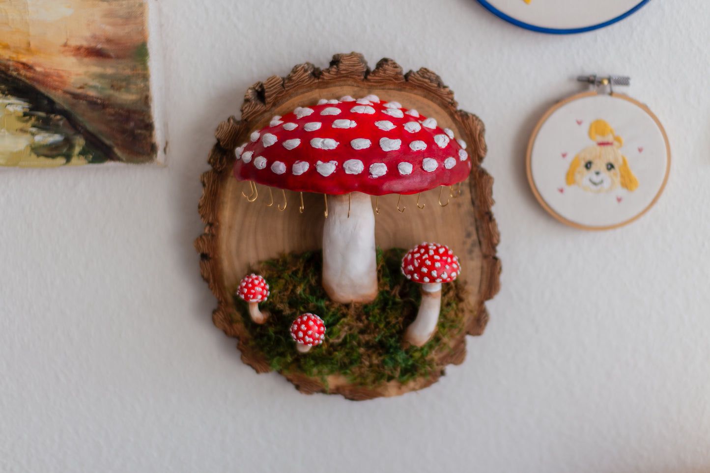 Mushroom Jewelry Holder