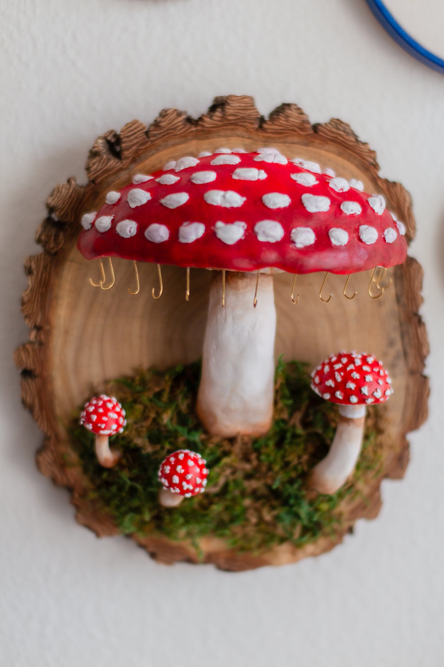 Mushroom Jewelry Holder