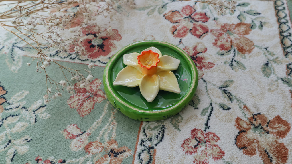Narzisse Räucherstäbchenhalter 🌼