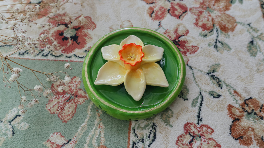 Narzisse Räucherstäbchenhalter 🌼