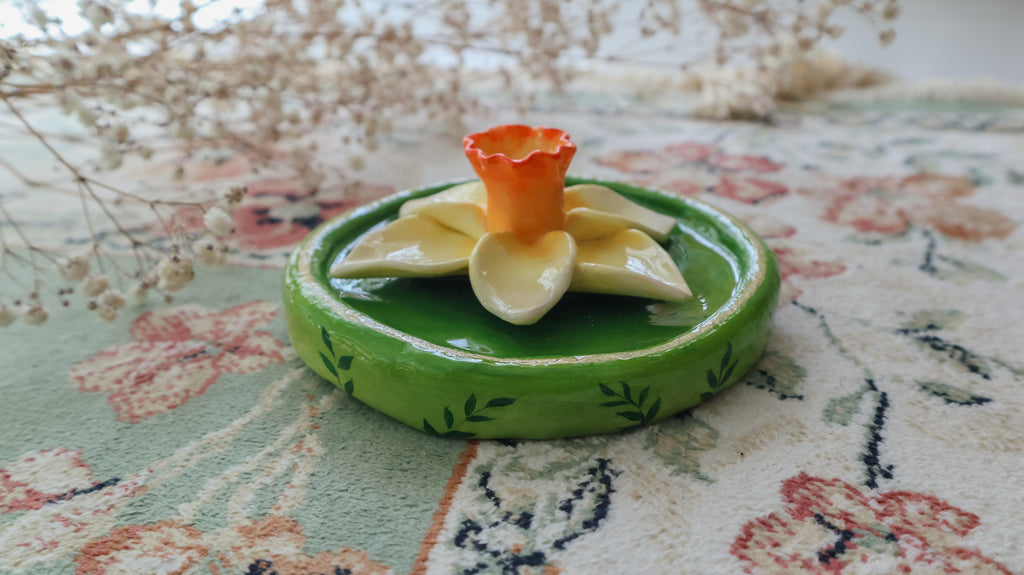Narzisse Räucherstäbchenhalter 🌼