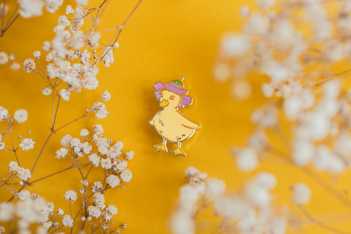 Baby Duck Hard Enamel Pin 🦆