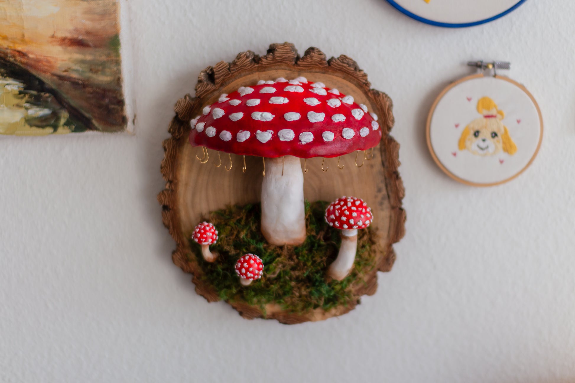 Pilz Schmuckhalter