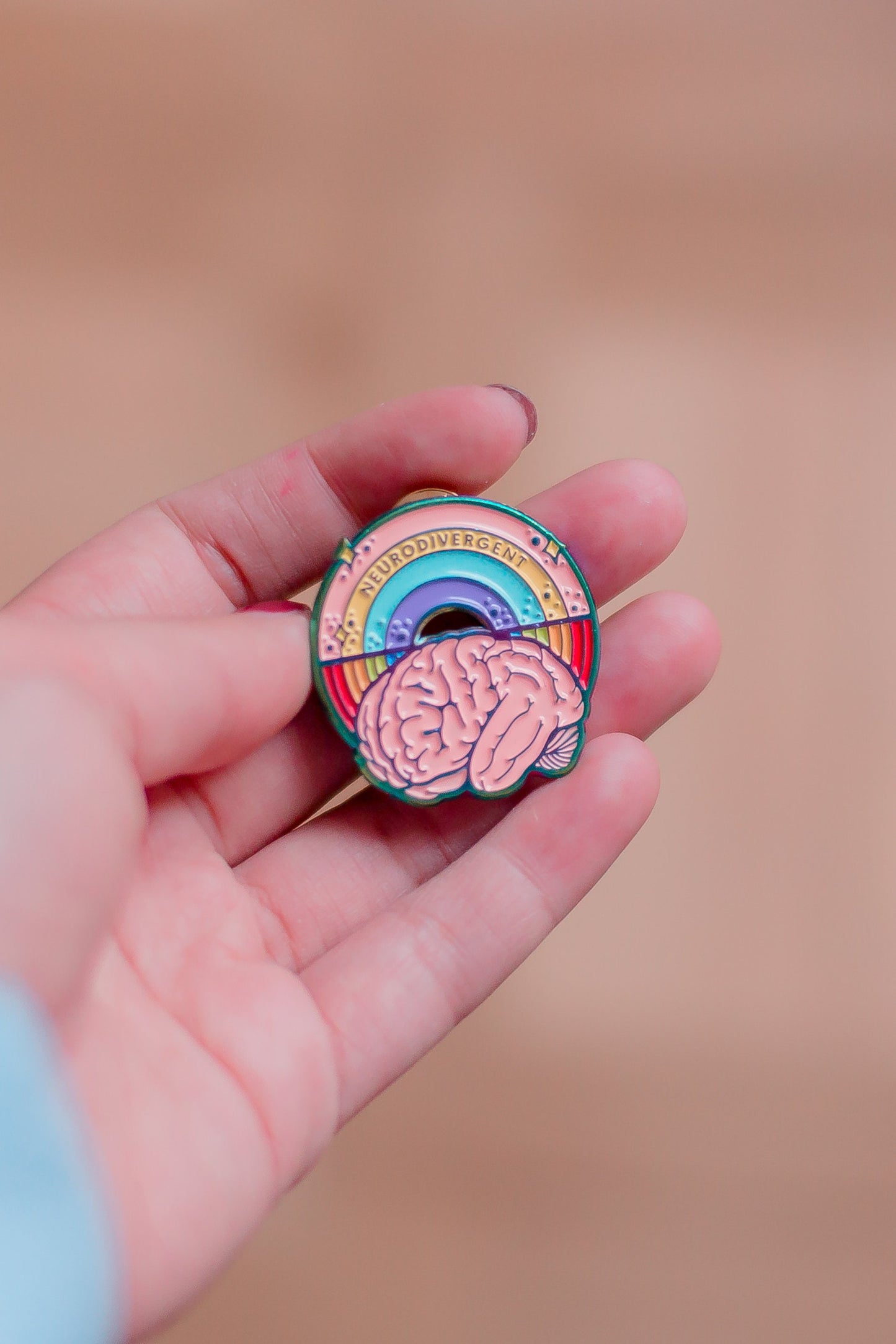 Neurodivergent Soft Enamel Pin