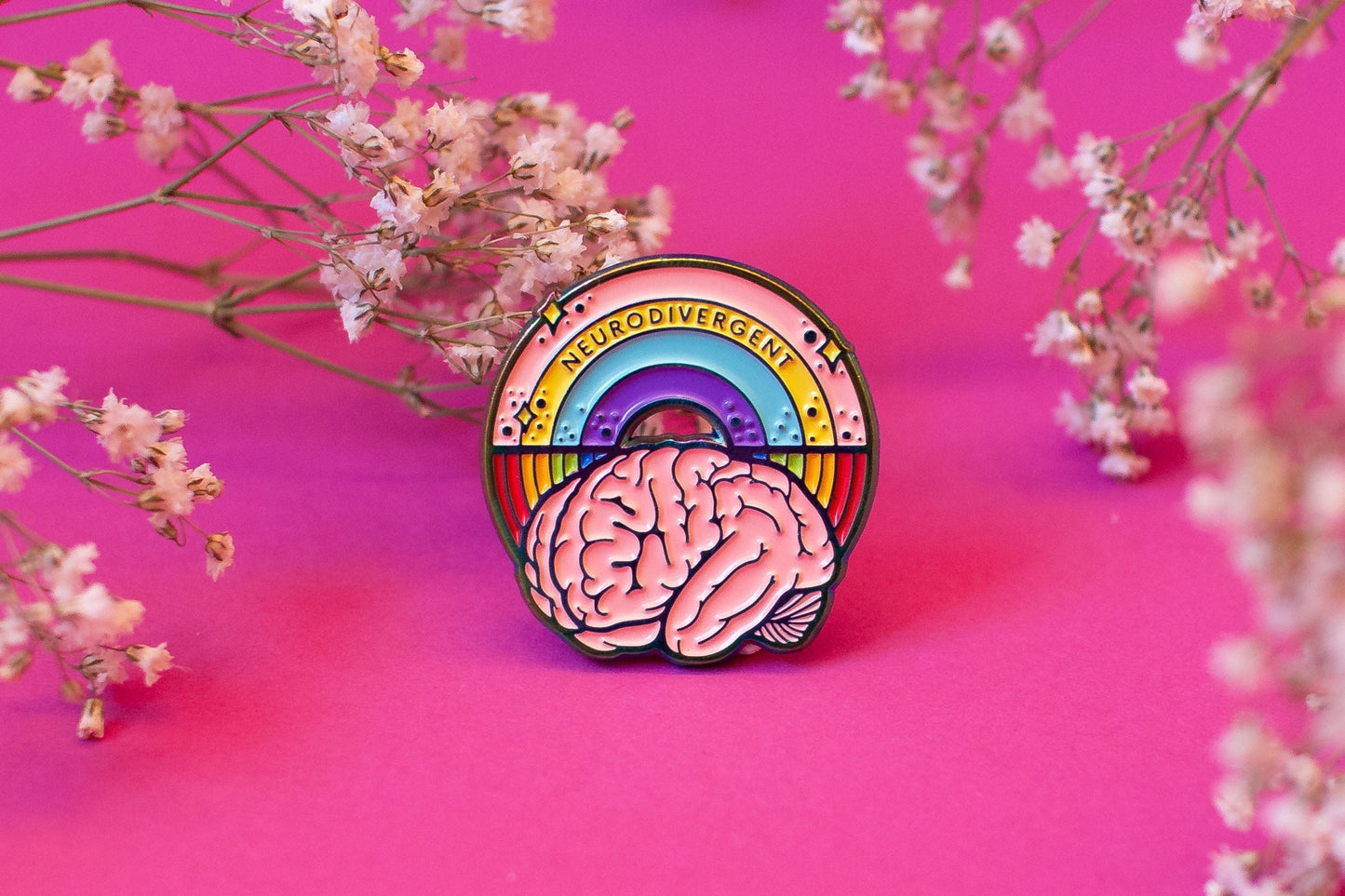 Neurodivergent Soft Enamel Pin