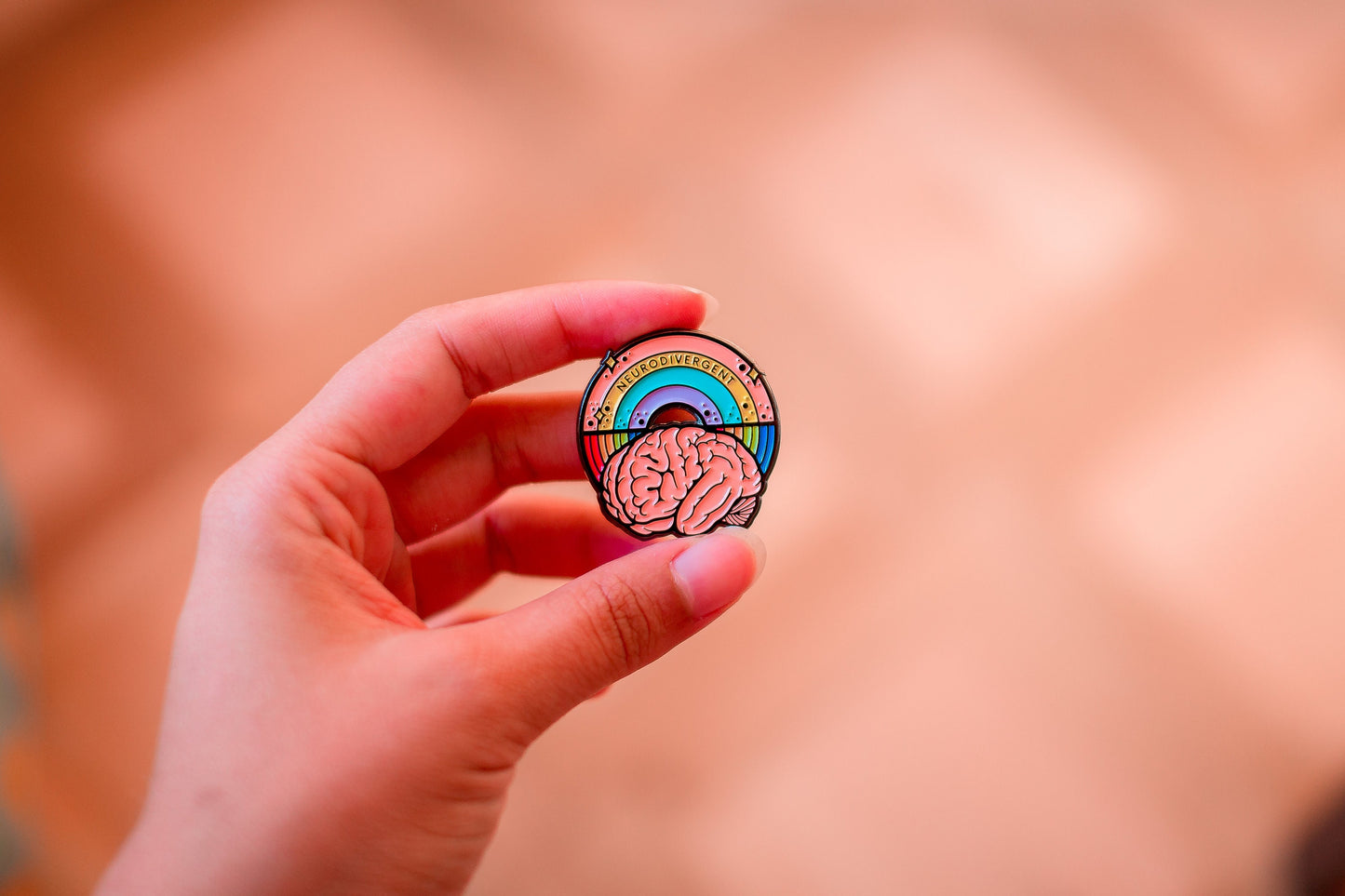 Neurodivergent Soft Enamel Pin