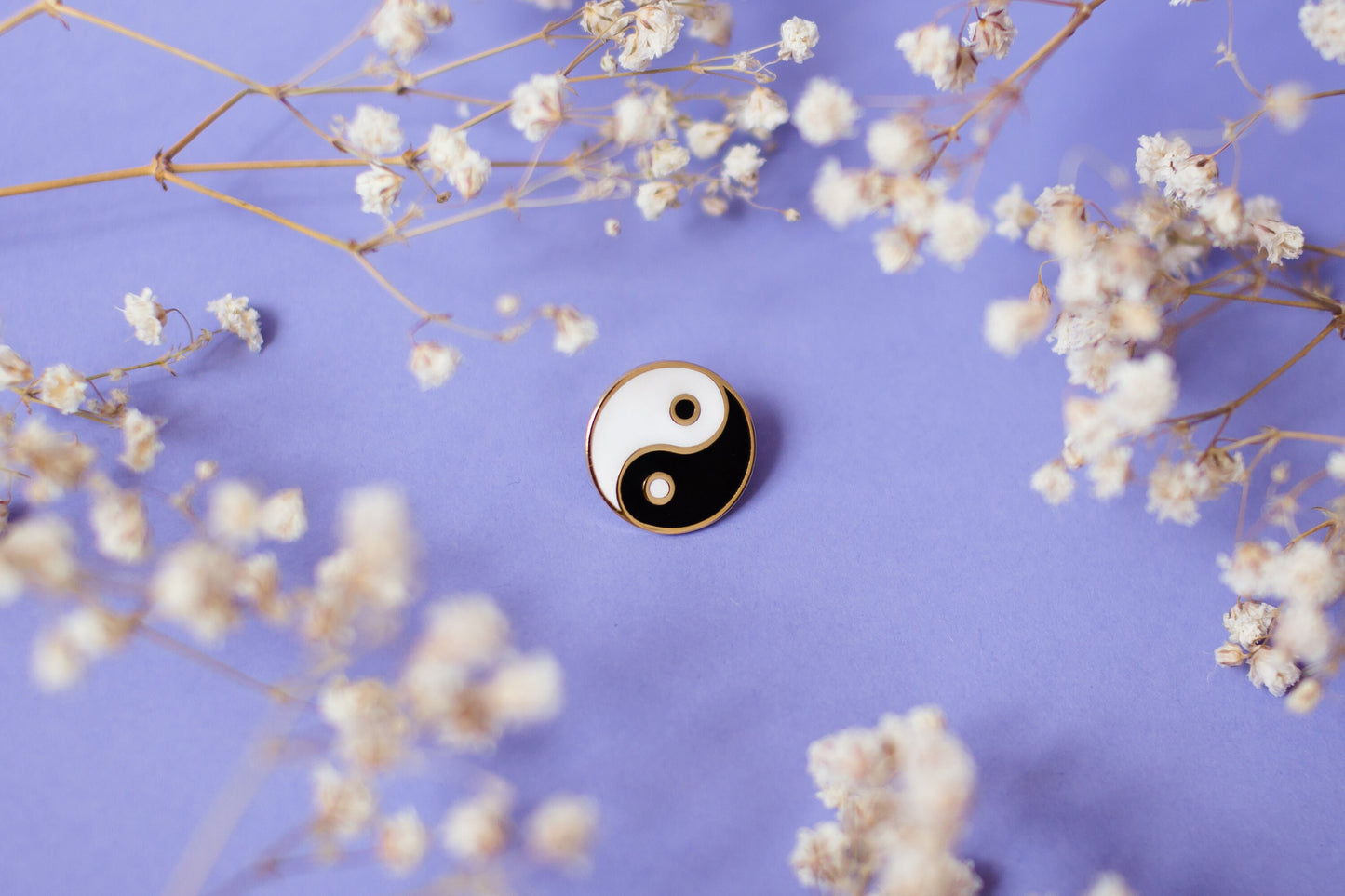 Yin Yang Mini Hard Enamel Pin