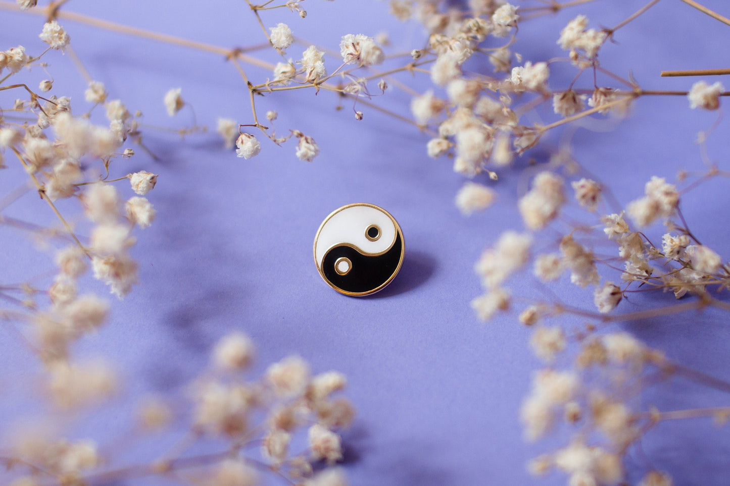 Yin Yang Mini Hard Enamel Pin