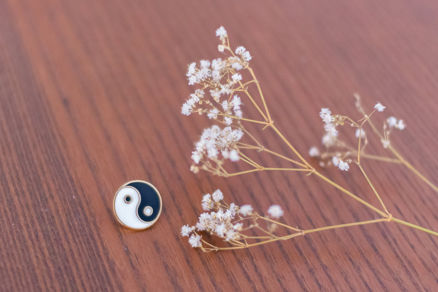 Yin Yang Mini Hard Enamel Pin